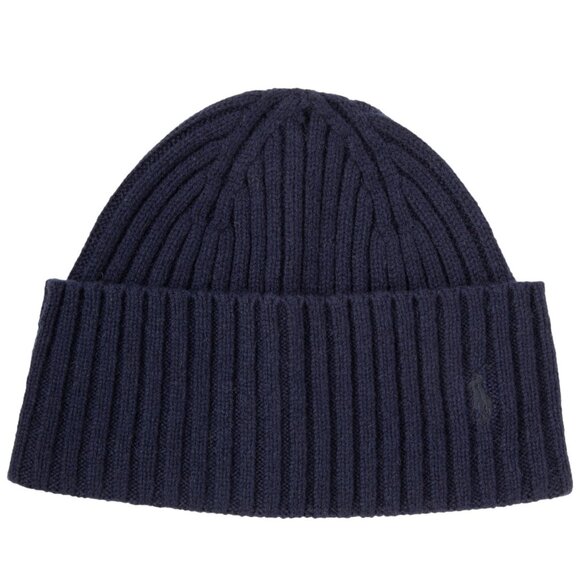 Polo Ralph Lauren Men's Bold Cuff Beanie - Collection Navy - Picture 1 of 2